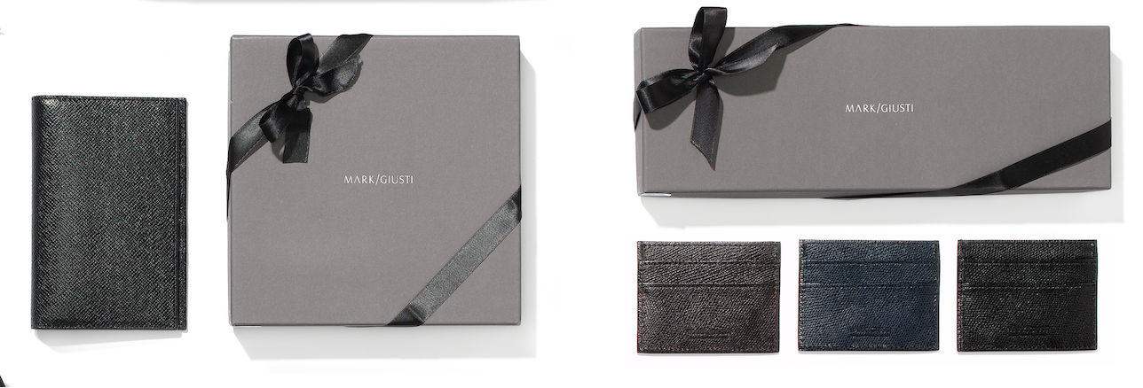 MARK / GIUSTI luxury gifts for him and her handcarfted in italy by our leather goods arrtisans