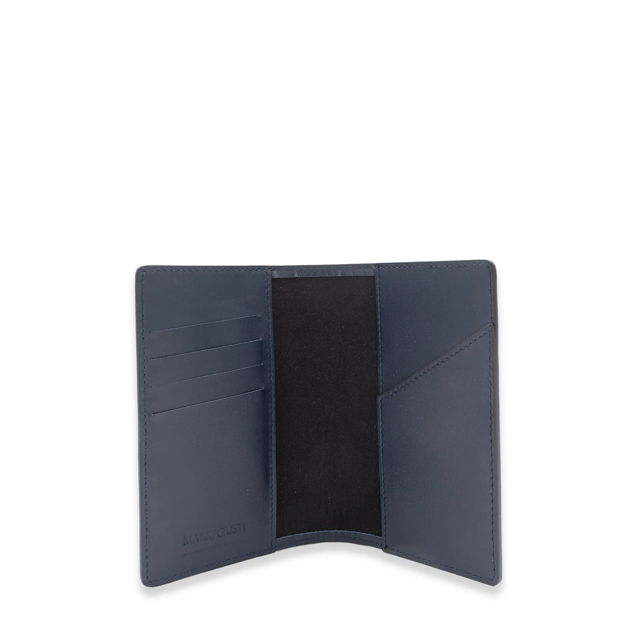 Interior of Heathrow passport wallet with card slots