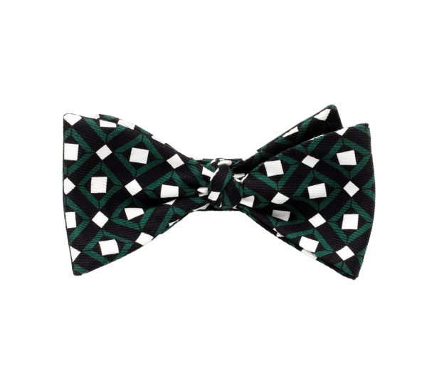 Bring Back Time Mosaic Bow Tie